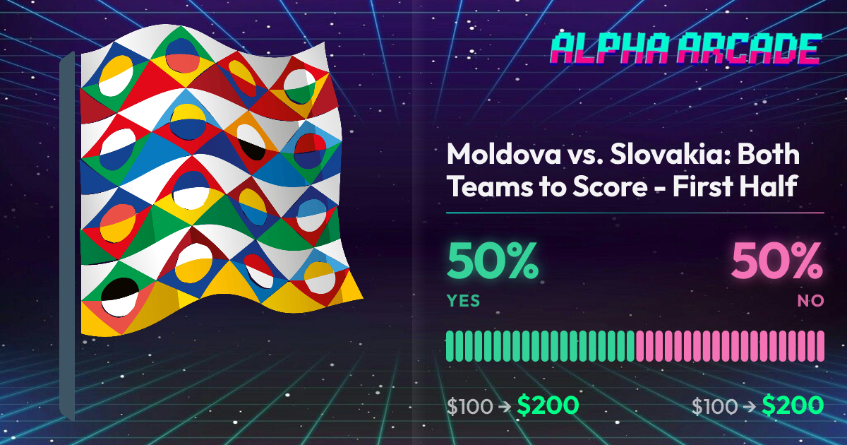 YES 50% / NO 50%