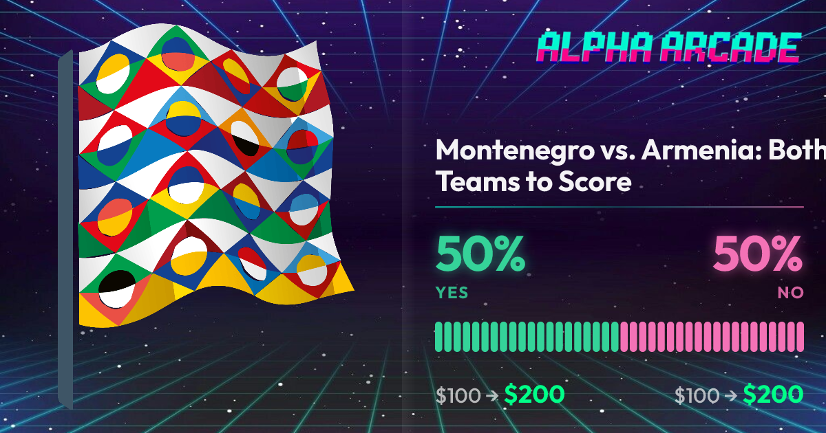 YES 50% / NO 50%