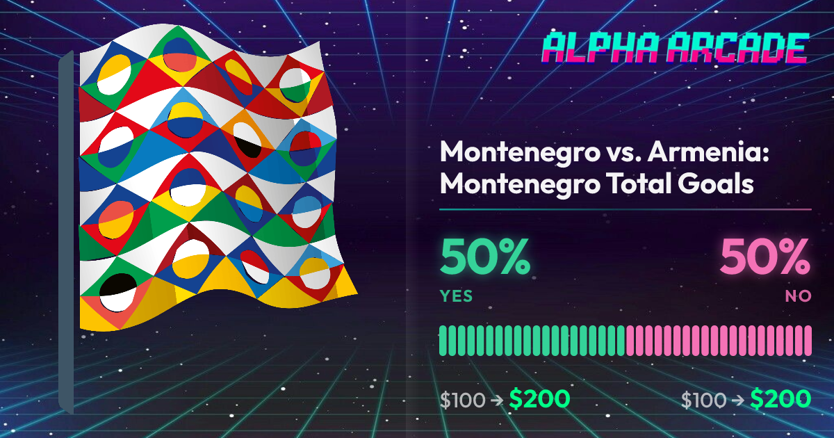 YES 50% / NO 50%