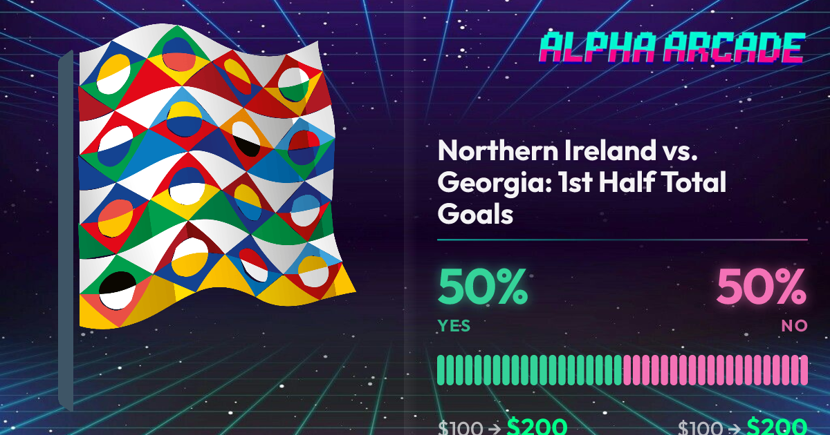 YES 50% / NO 50%