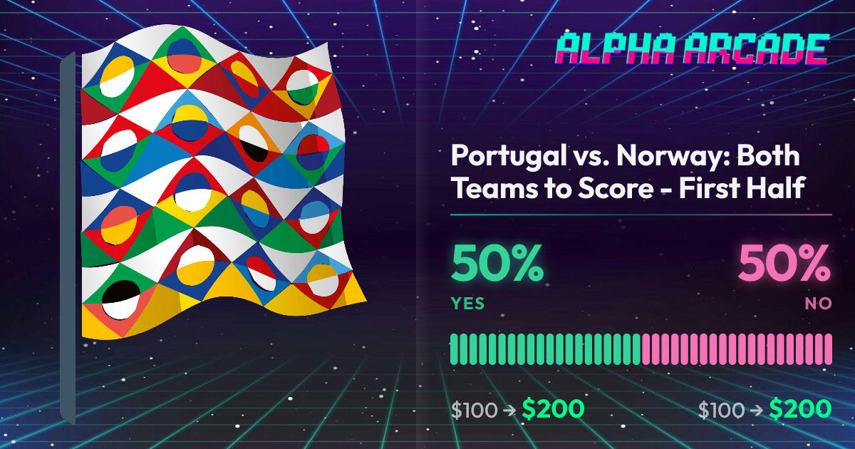YES 50% / NO 50%