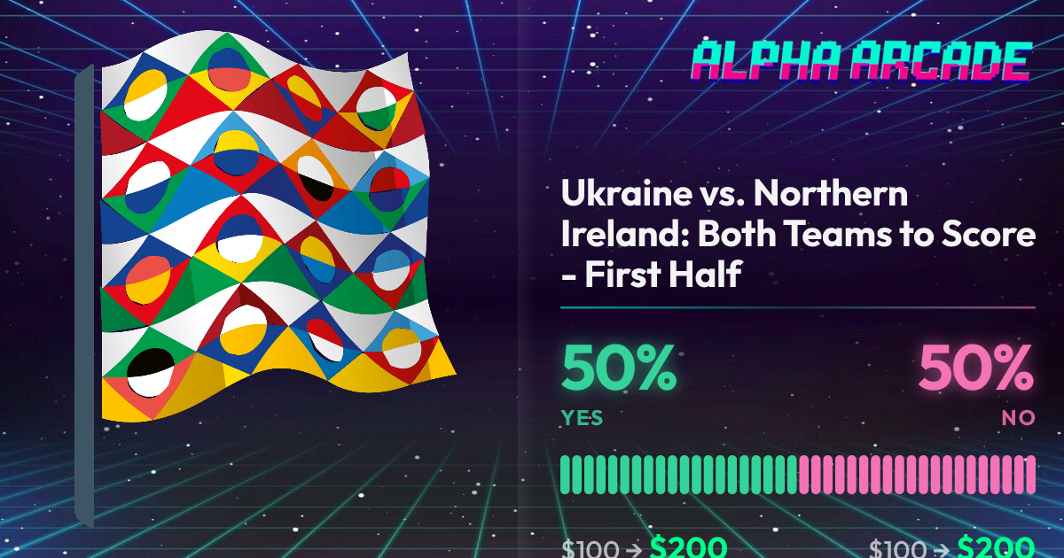 YES 50% / NO 50%