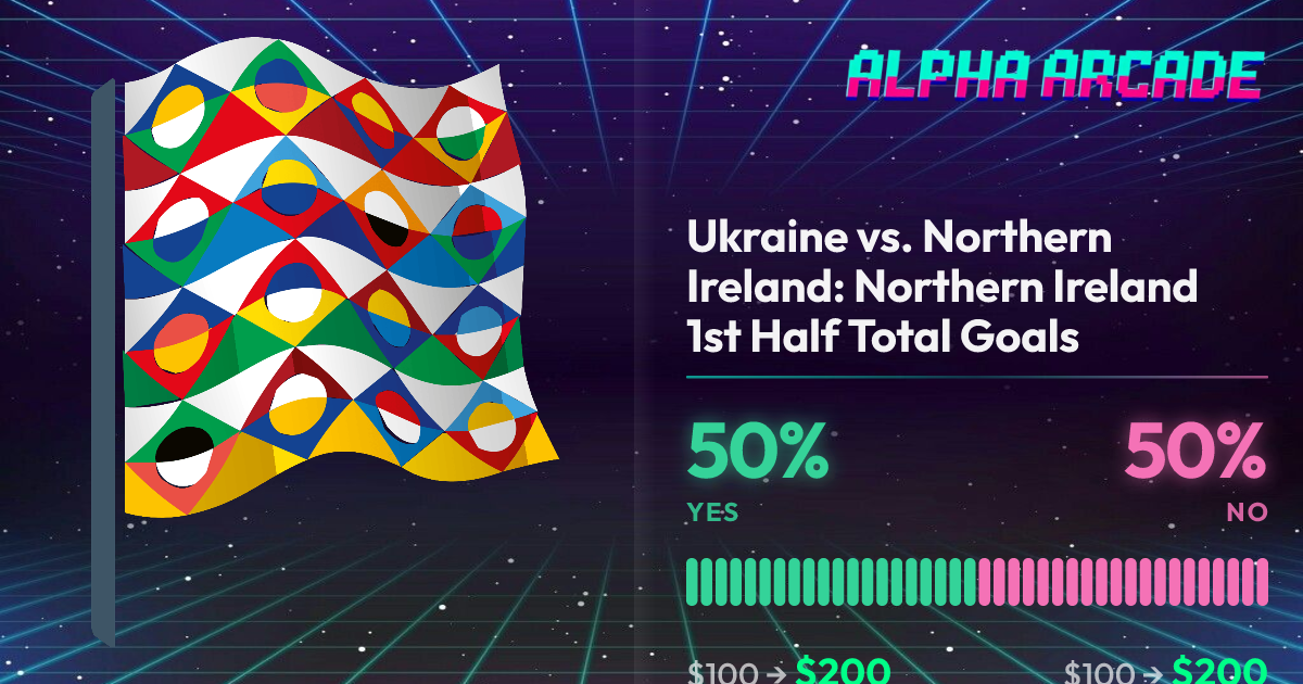 YES 50% / NO 50%