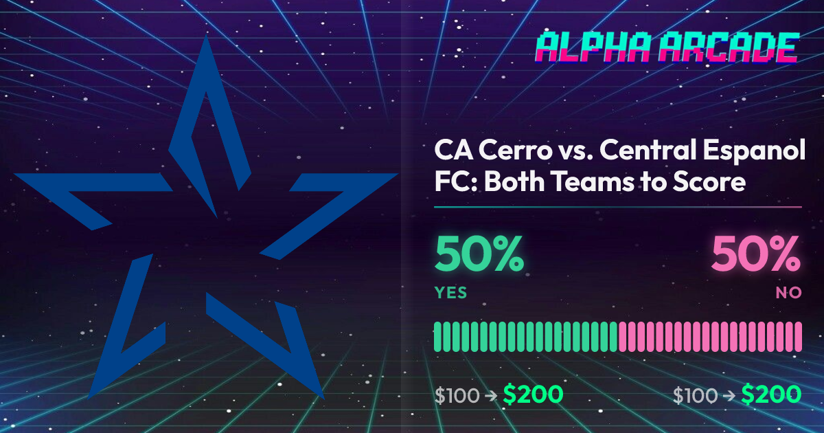 YES 50% / NO 50%