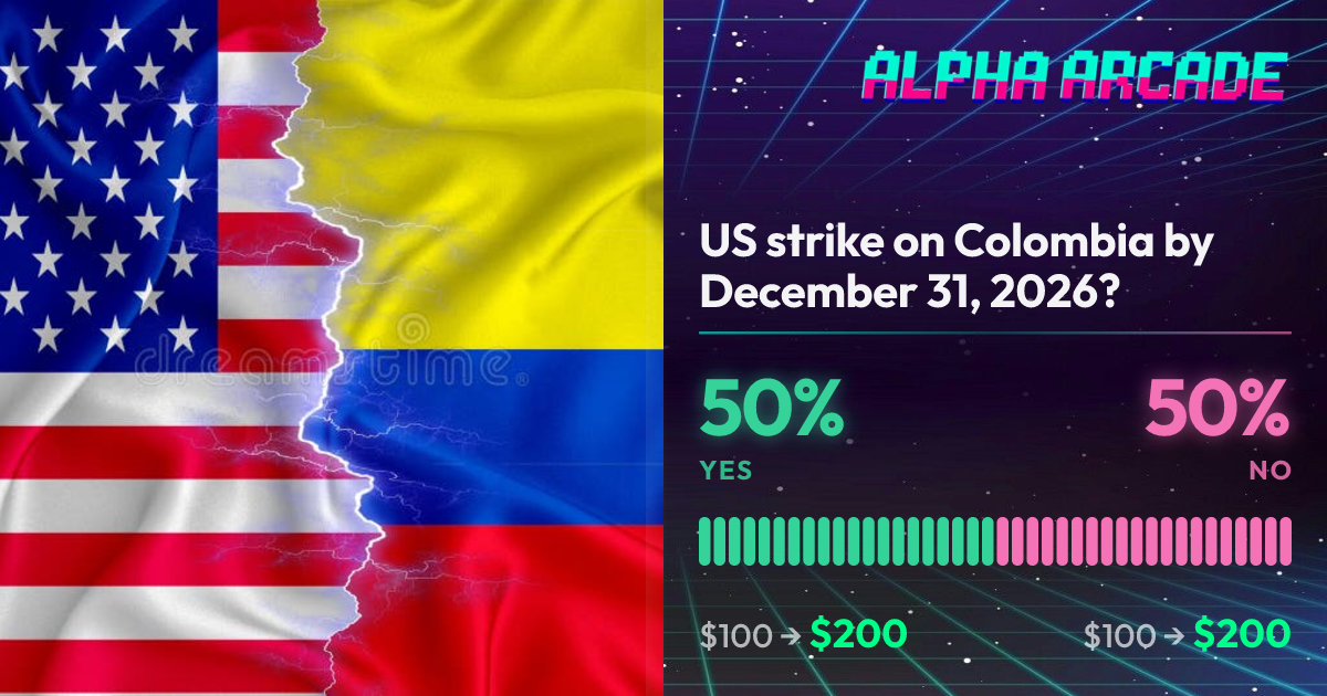 YES 50% / NO 50%