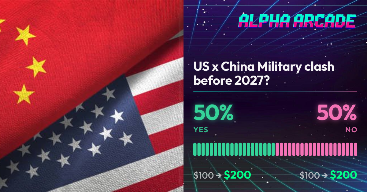 YES 50% / NO 50%