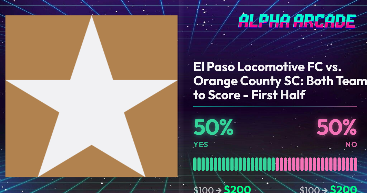 YES 50% / NO 50%