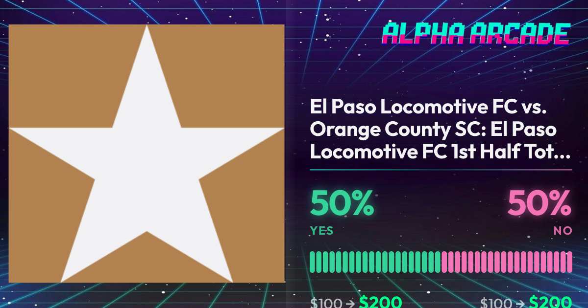 YES 50% / NO 50%