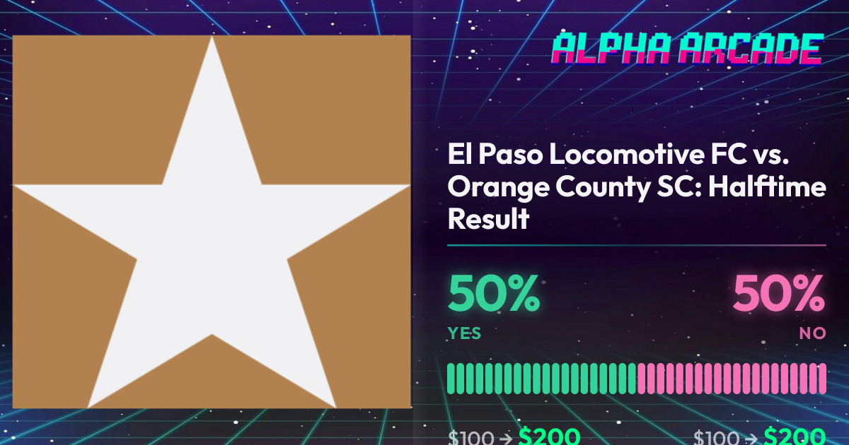 YES 50% / NO 50%