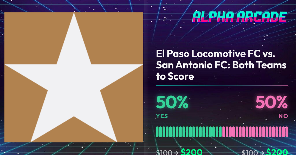YES 50% / NO 50%