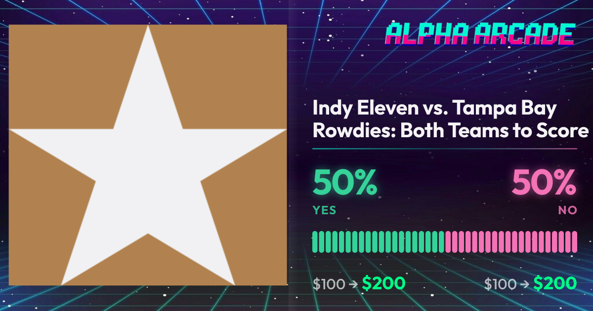 YES 50% / NO 50%