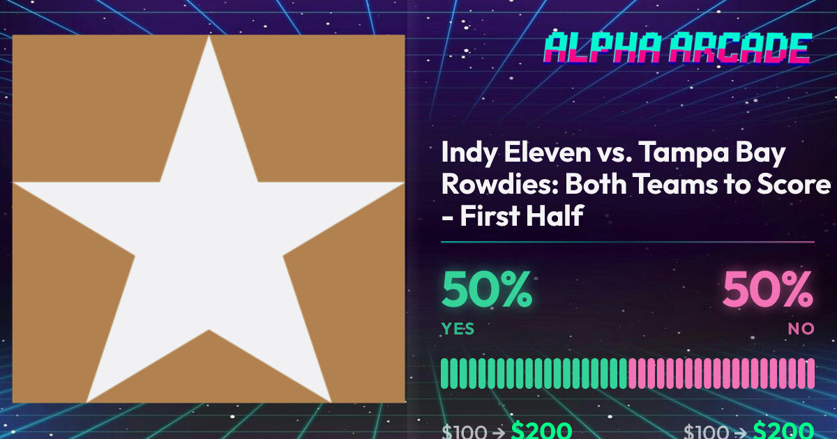 YES 50% / NO 50%