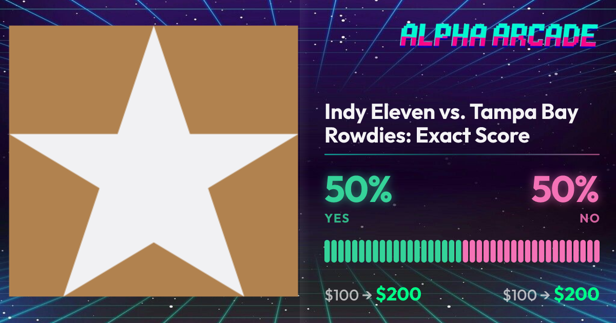 YES 50% / NO 50%