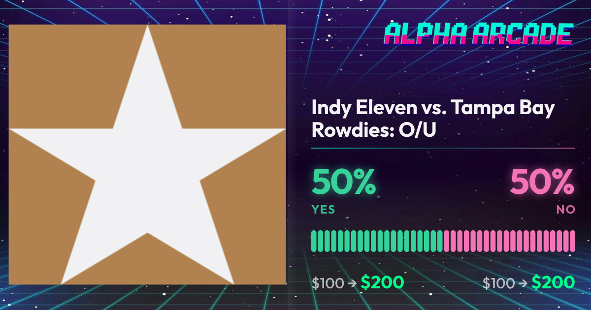 YES 50% / NO 50%