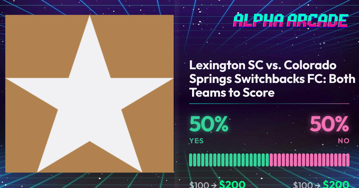YES 50% / NO 50%