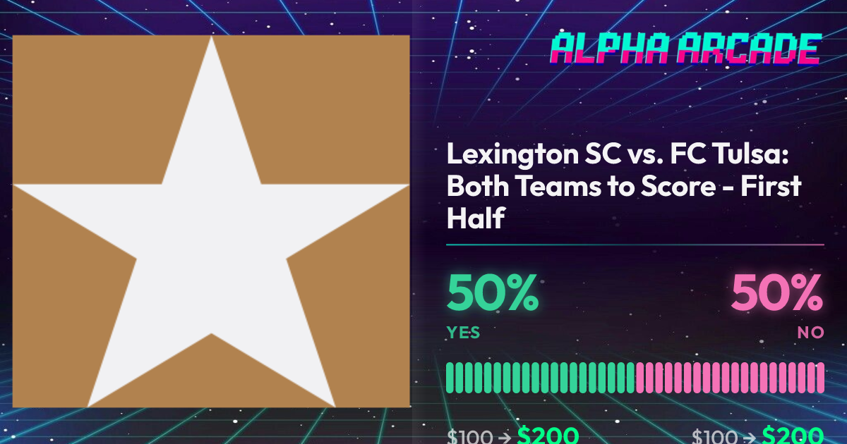 YES 50% / NO 50%