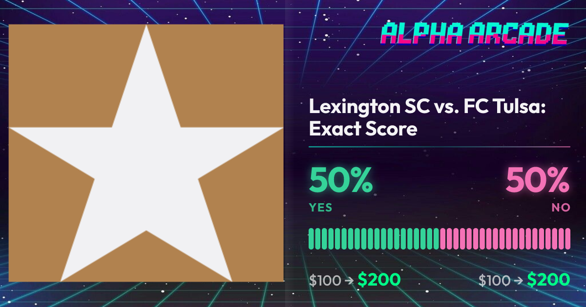 YES 50% / NO 50%