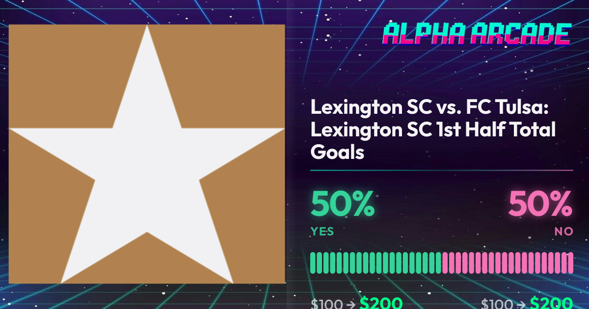 YES 50% / NO 50%