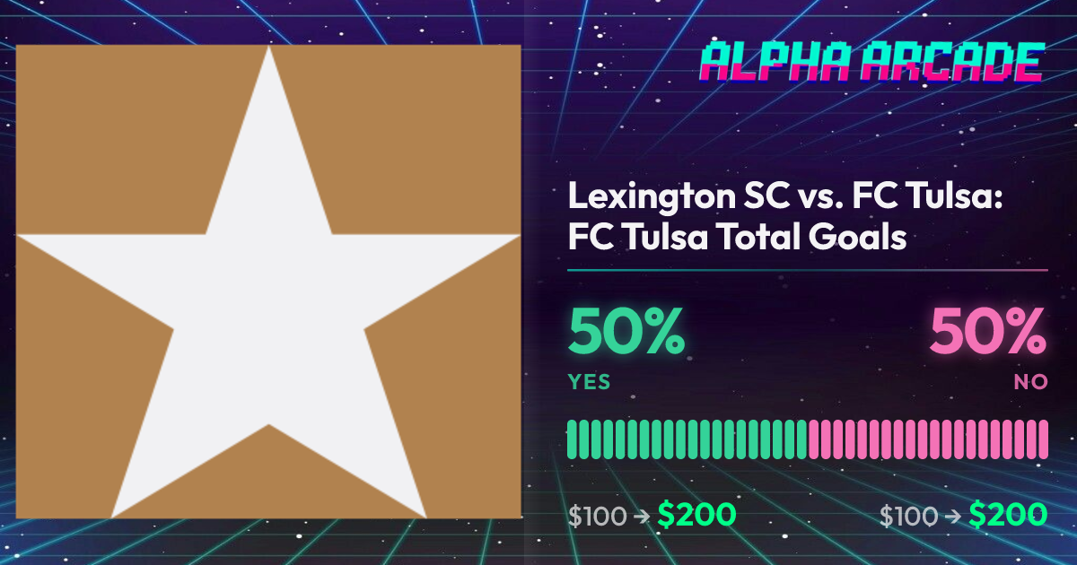 YES 50% / NO 50%