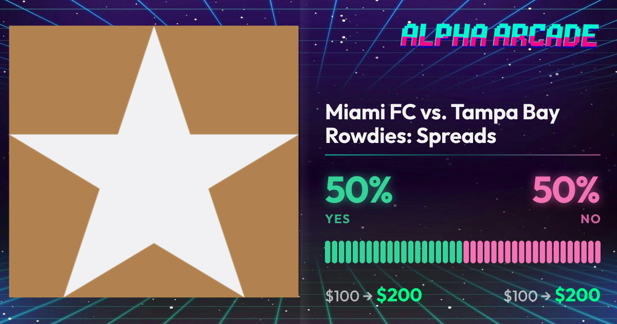 YES 50% / NO 50%