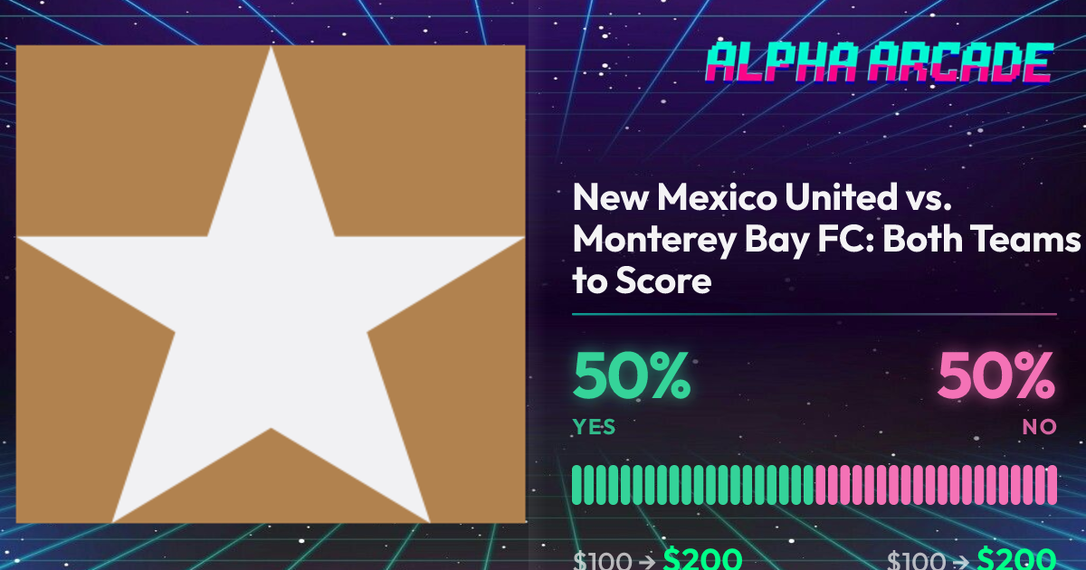 YES 50% / NO 50%