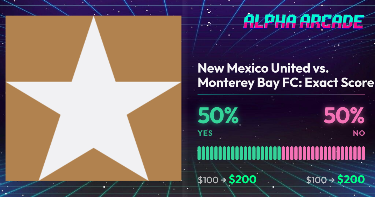 YES 50% / NO 50%