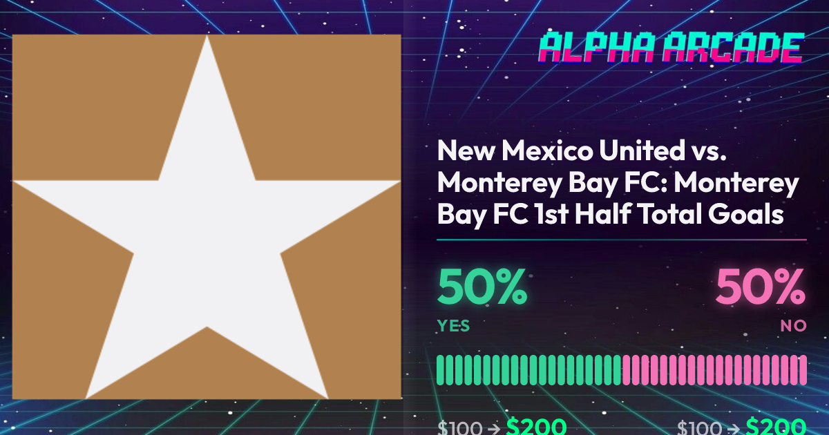 YES 50% / NO 50%