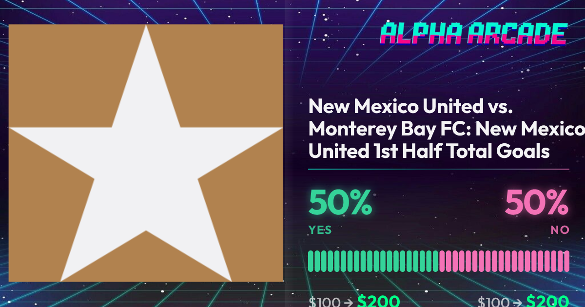 YES 50% / NO 50%