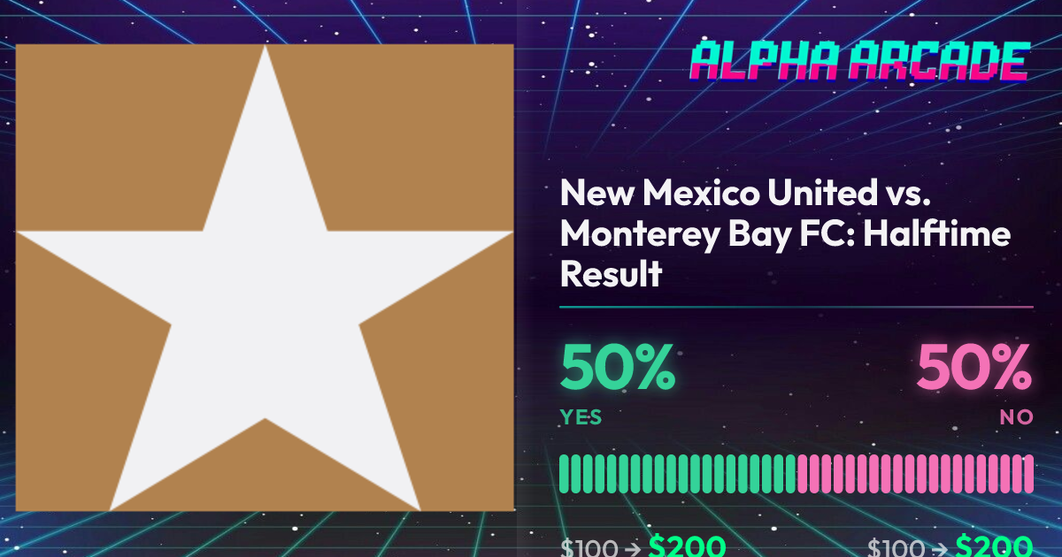 YES 50% / NO 50%