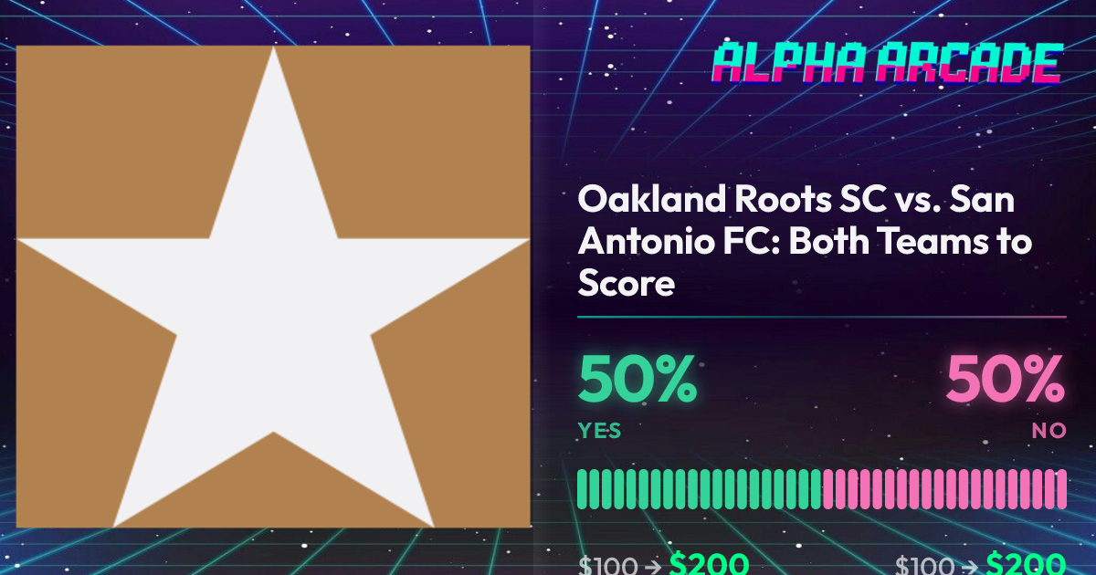 YES 50% / NO 50%