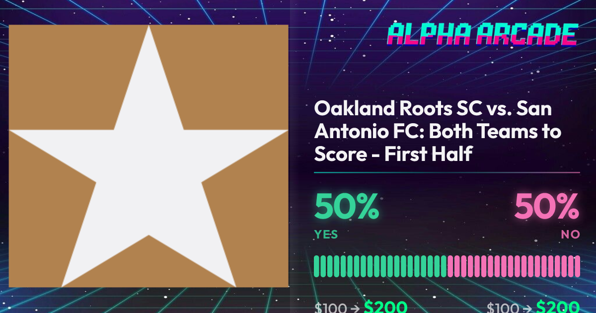YES 50% / NO 50%