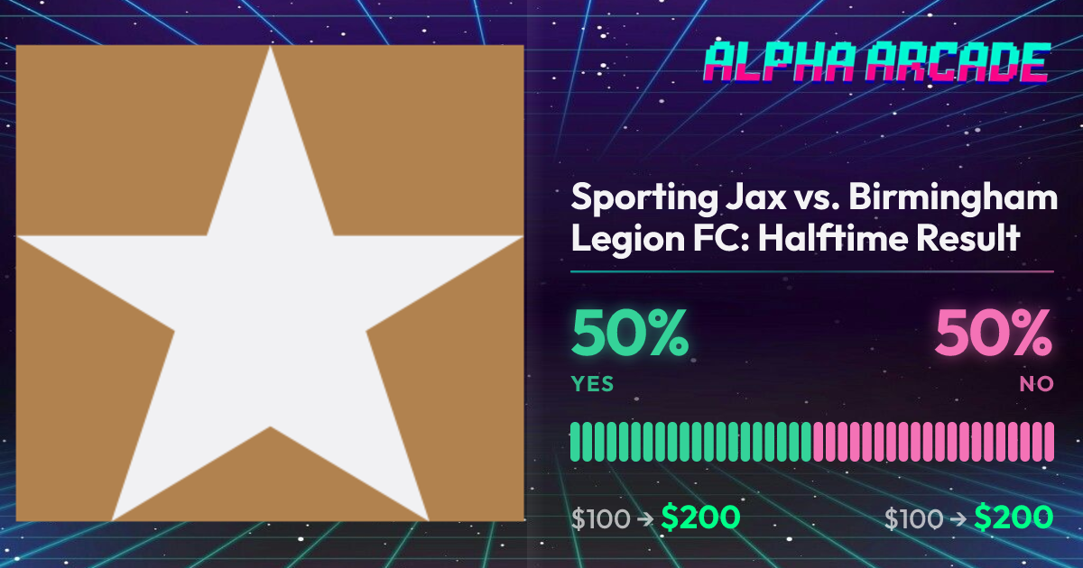 YES 50% / NO 50%