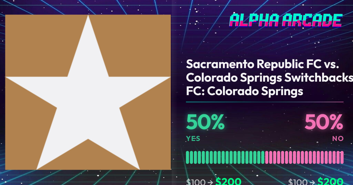 YES 50% / NO 50%