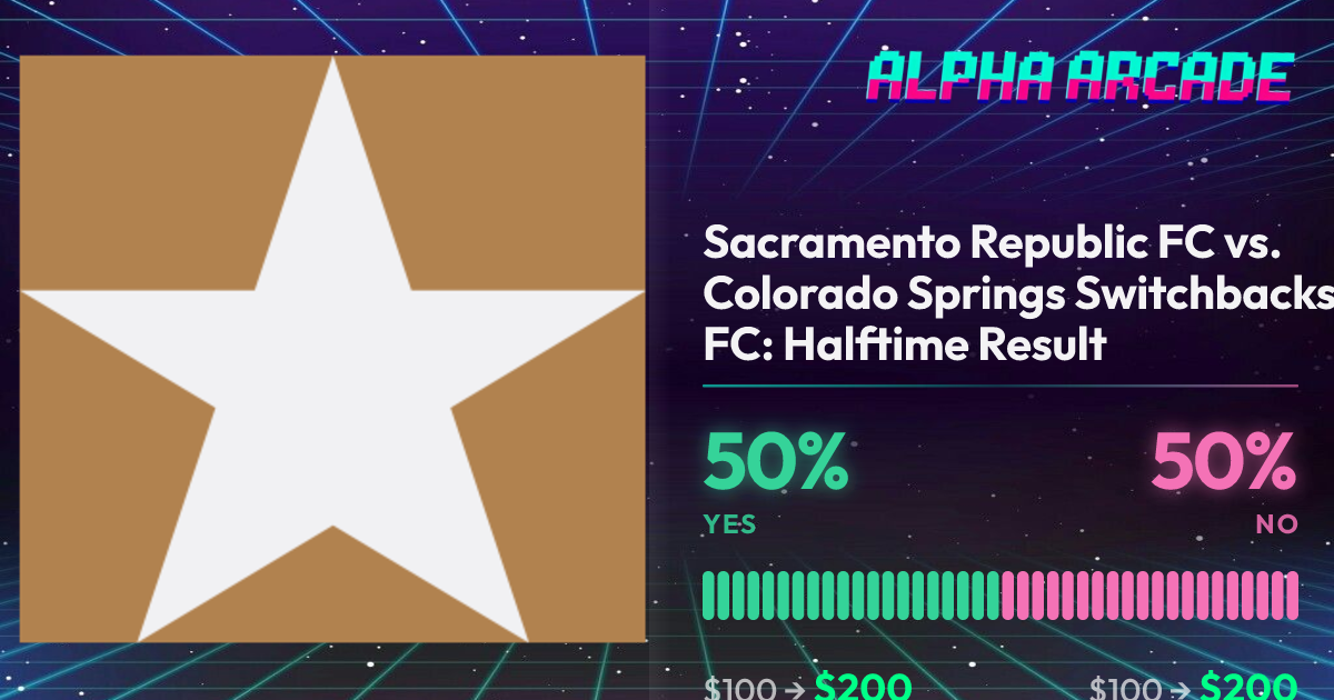 YES 50% / NO 50%
