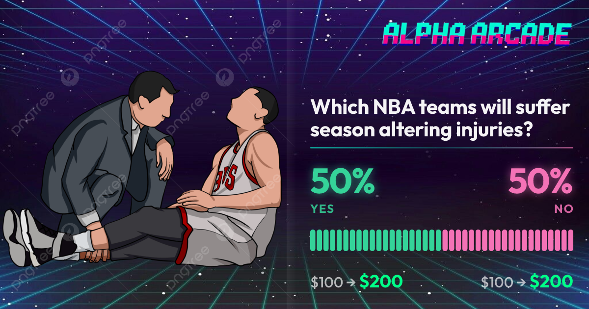 YES 50% / NO 50%