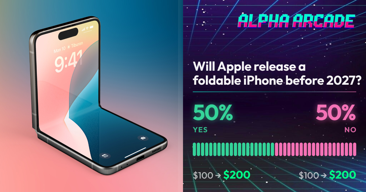 YES 50% / NO 50%
