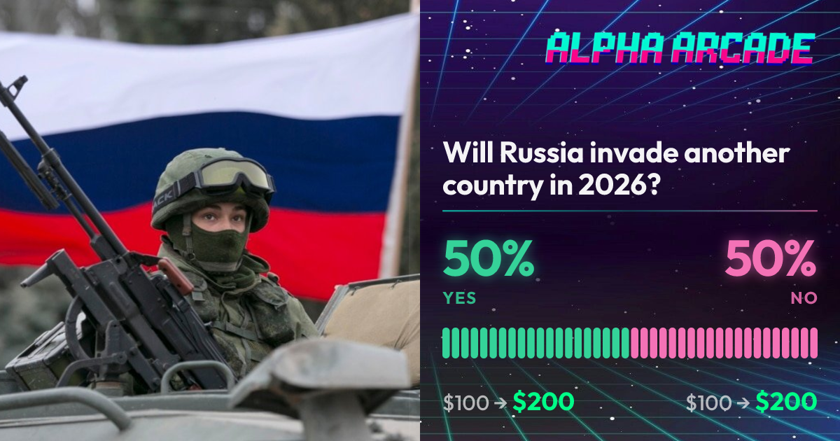 YES 50% / NO 50%