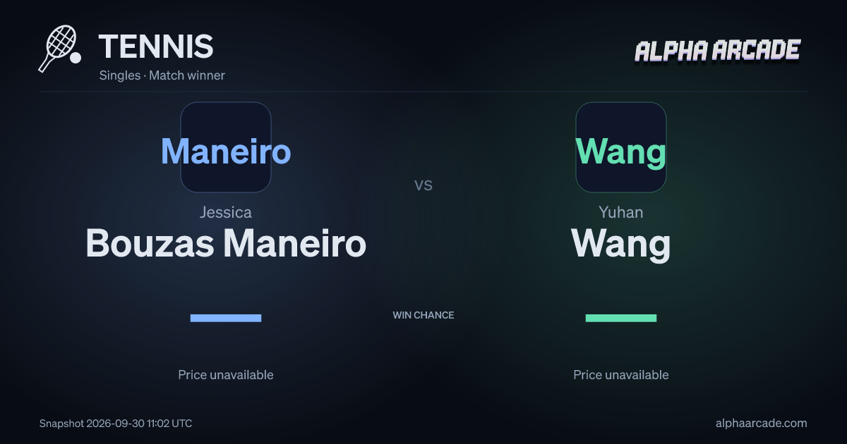 TENNIS: Jessica Bouzas Maneiro — / Yuhan Wang —